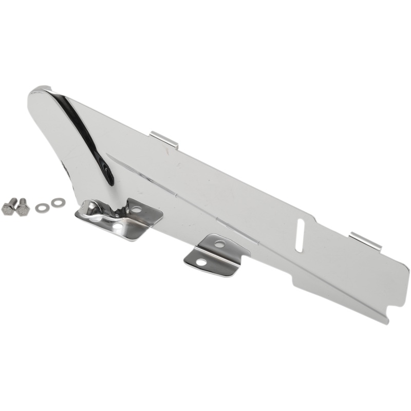 DRAG SPECIALTIES Lower Belt Guard – 07-17 FXD/FXDWG/FLD – Chrome Rear Belt Guard