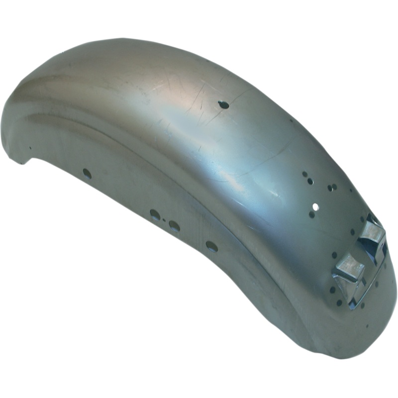 DRAG SPECIALTIES OE XL Rear Fender – Raw Steel – ’97-’98 Replacement Rear Fender