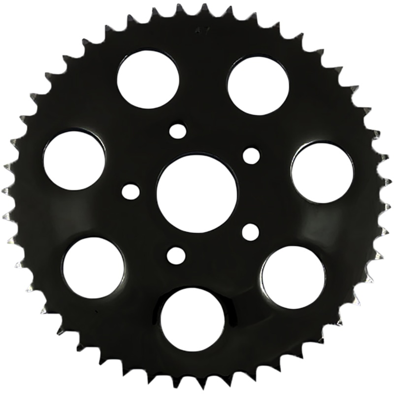 DRAG SPECIALTIES Rear Wheel Sprocket – 46-Tooth – Black Rear Wheel Sprocket