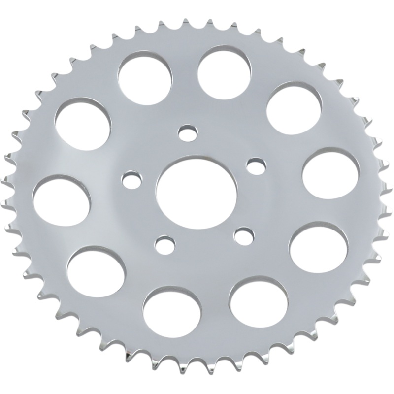 DRAG SPECIALTIES Rear Wheel Sprocket – 46-Tooth – Chrome Rear Wheel Sprocket