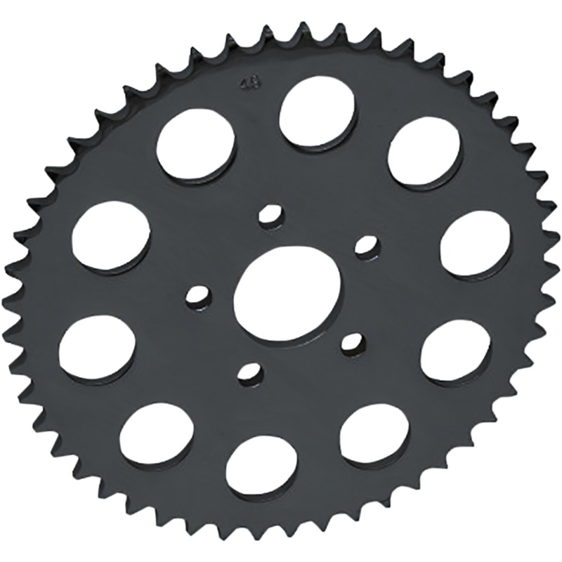 DRAG SPECIALTIES Rear Wheel Sprocket – 51-Tooth – Black Rear Wheel Sprocket