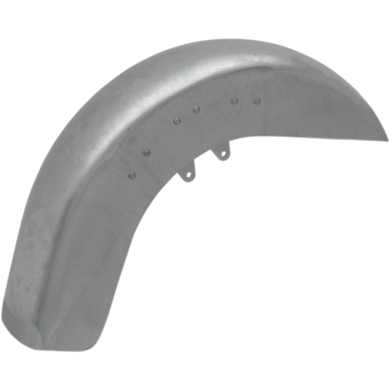 DRAG SPECIALTIES Smooth Front Fender – Raw – Steel Heavy-Duty Front Fender