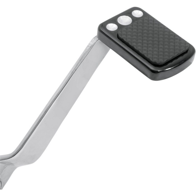 DRAG SPECIALTIES Black Brake Pedal Pad – ’84-’10 Softail Brake Pedal Cover