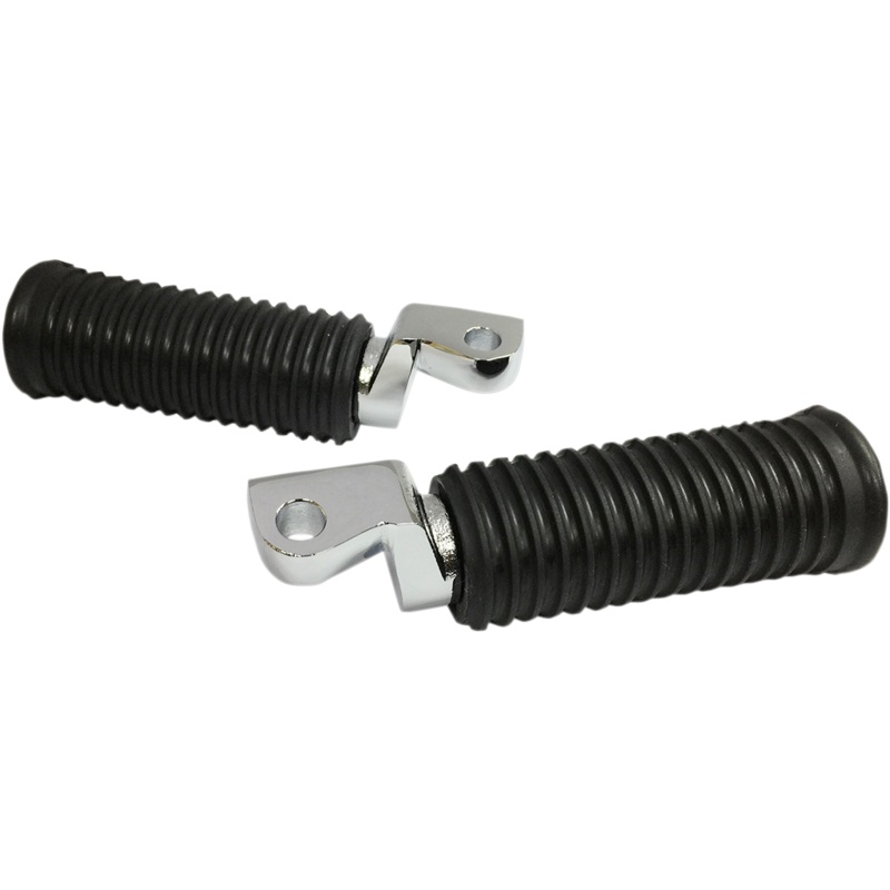 DRAG SPECIALTIES Chrome Foot Pegs – XL Foot Pegs