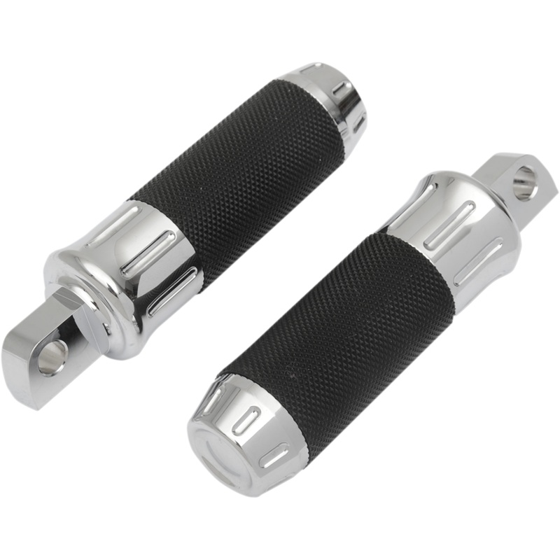 DRAG SPECIALTIES Custom Footpegs – Chrome Custom Footpegs