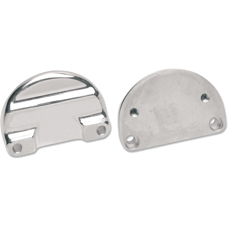 DRAG SPECIALTIES Fender-To-Fork Adapters – Chrome Fender to Fork Adapter for 21 Wheels
