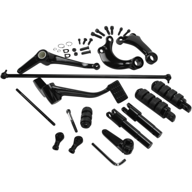 DRAG SPECIALTIES Forward Control – Black –  ’04-’13 XL Forward Control Kit