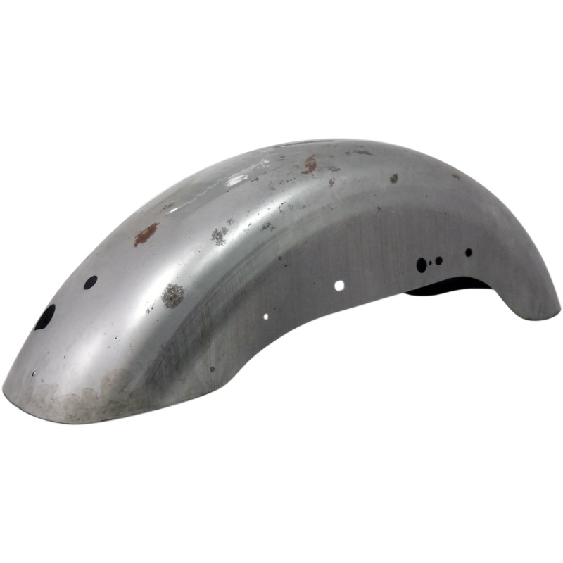 DRAG SPECIALTIES OE XL Rear Fender – Raw Steel – ’04-’09 Replacement Rear Fender