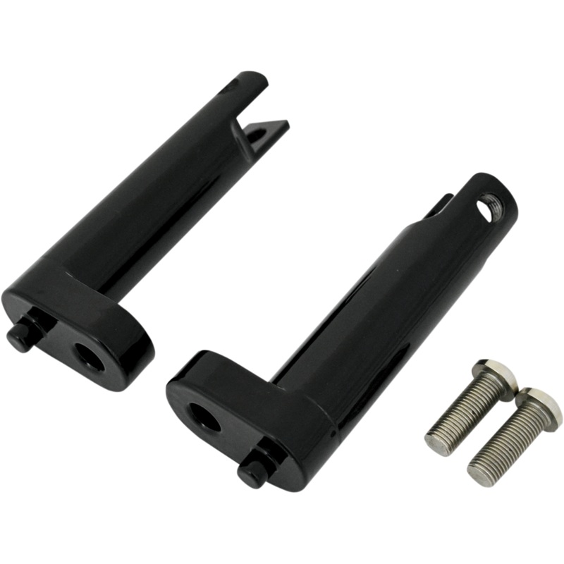 DRAG SPECIALTIES Passenger Footpeg Mount – Black Passenger Footpeg Mount Kits