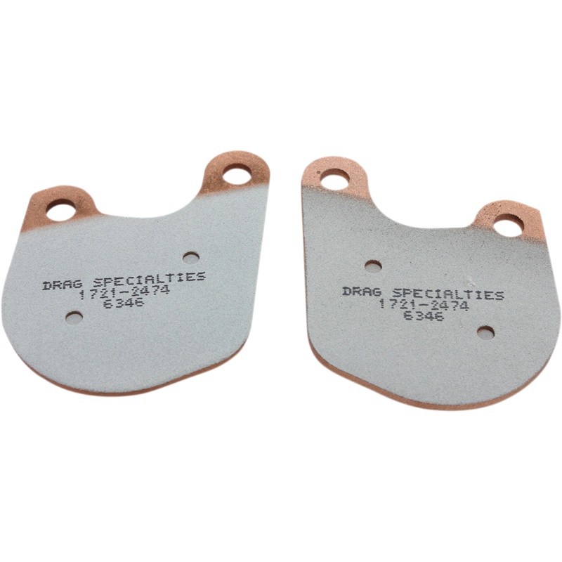 DRAG SPECIALTIES Premium Brake Pads – HDP907 Sintered Metal Caliper Brake Pads