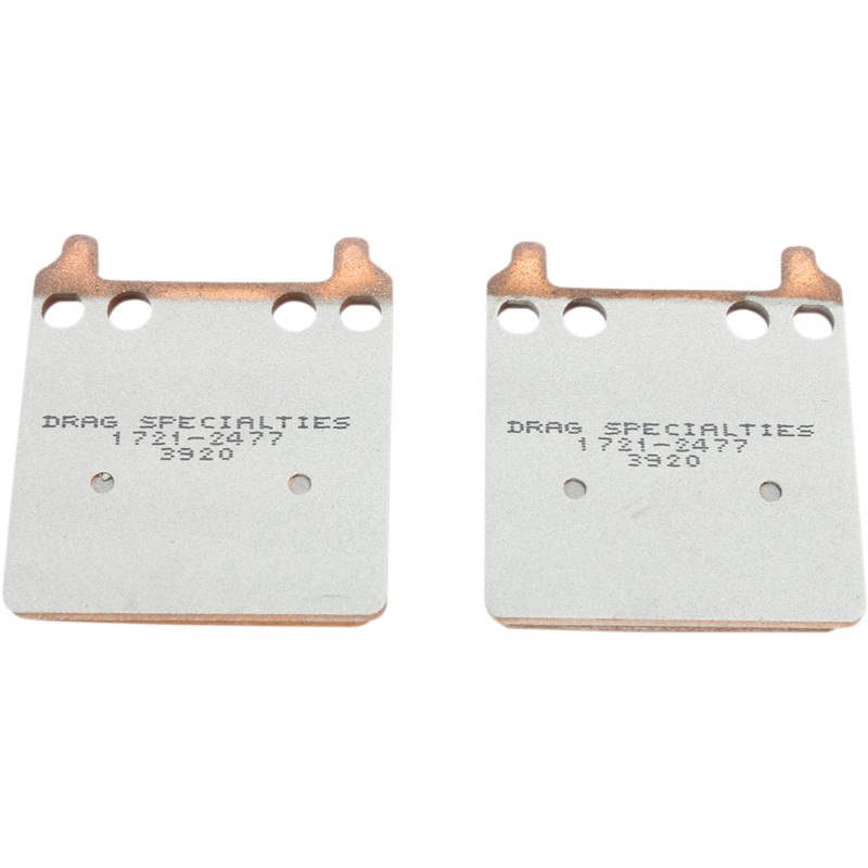 DRAG SPECIALTIES Premium Brake Pads – HDP916 Sintered Metal Caliper Brake Pads