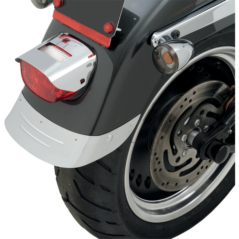DRAG SPECIALTIES Rear Fender Skirt – Chrome – Embossed Rear Fender Skirt  Embossed Ribs