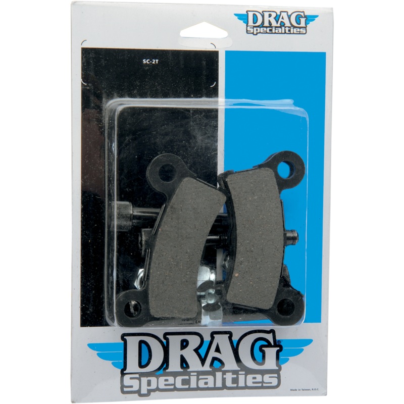 DRAG SPECIALTIES Semi-Metallic Brake Pads – Rear Semi-Sintered Brake Pads