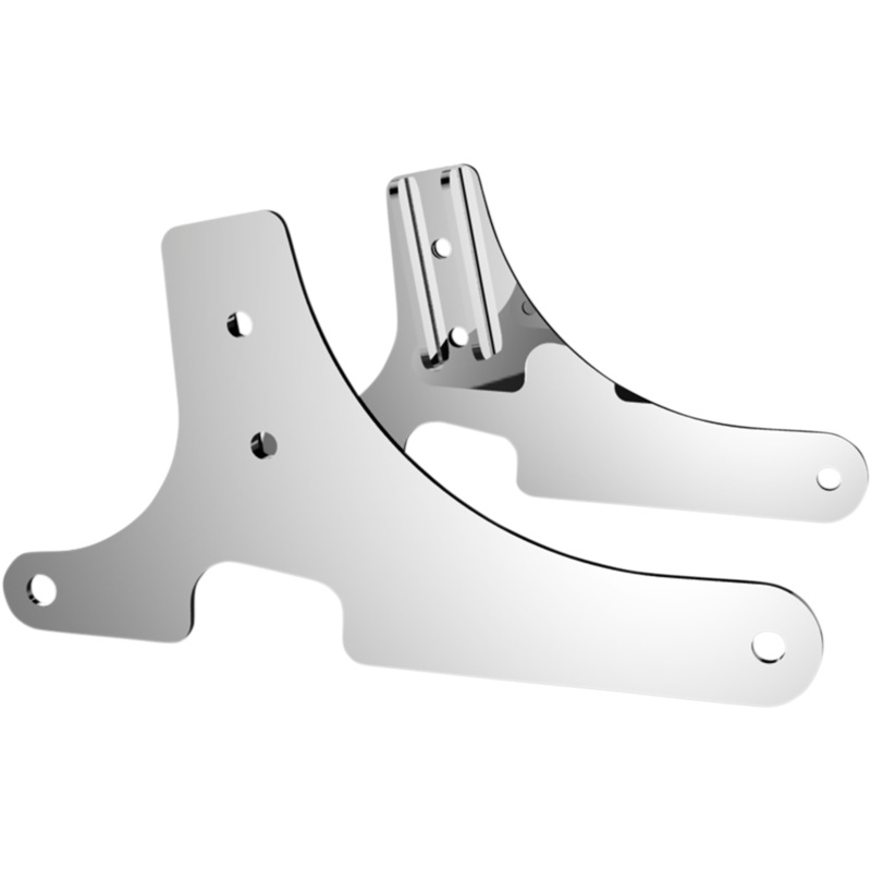 DRAG SPECIALTIES Side Plates – Chrome Sissy Bar Side Plates