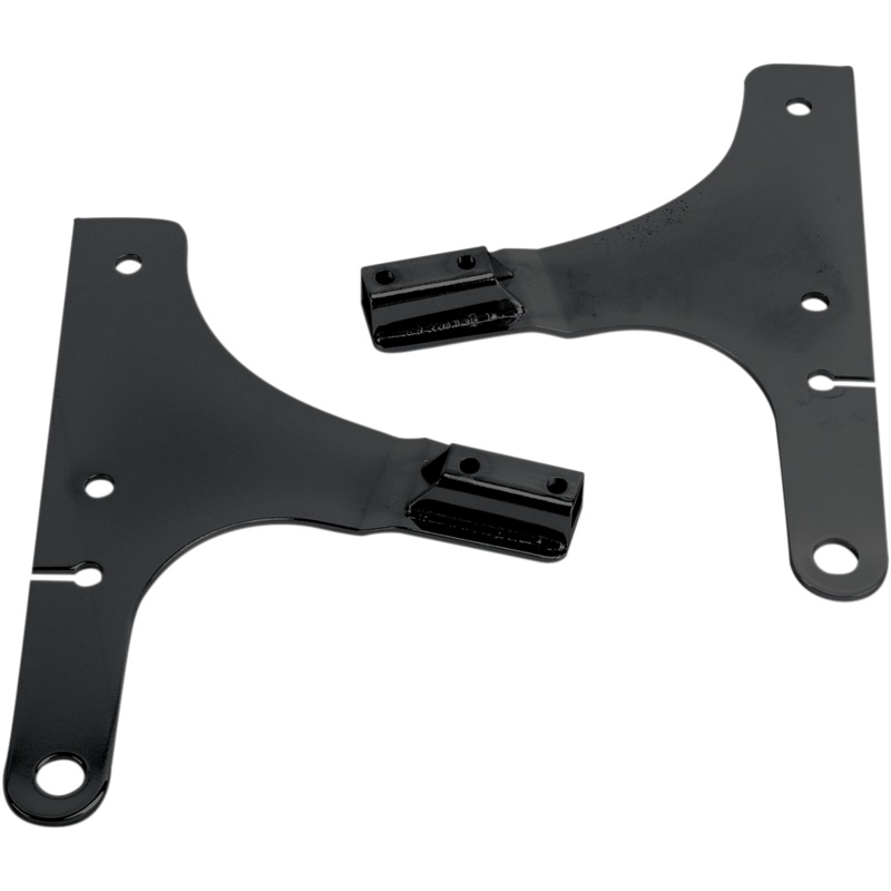 DRAG SPECIALTIES Side Plates – FXSTD – Black Sissy Bar Side Plates