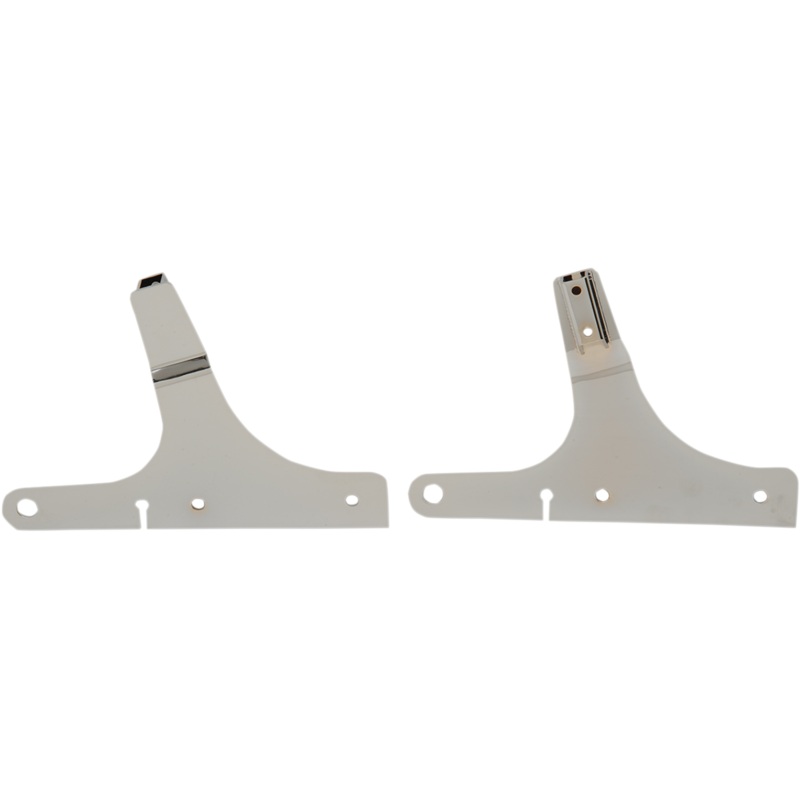 DRAG SPECIALTIES Side Plates – FXSTD – Chrome Sissy Bar Side Plates