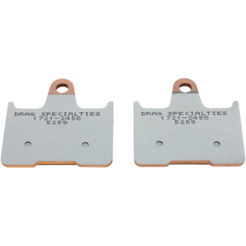 DRAG SPECIALTIES Sintered Brake Pads – Sportster Sintered Metal Harley/Buell Brake Pads