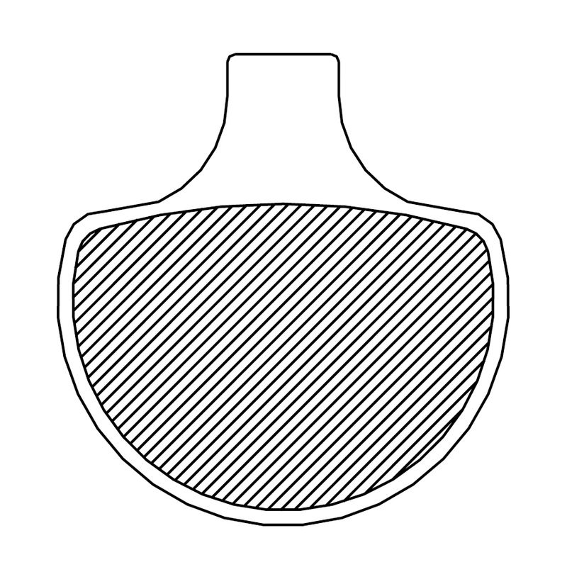 DRAG SPECIALTIES Sintered Metal Brake Pads – Harley-Davidson Sintered Metal Harley/Buell Brake Pads