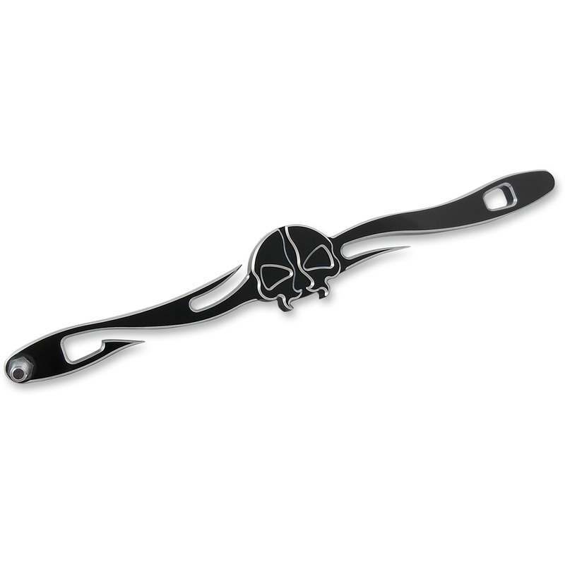 DRAG SPECIALTIES Split Skull Linkage – Black – ’17+ Touring Split Skull Custom Shift Linkage