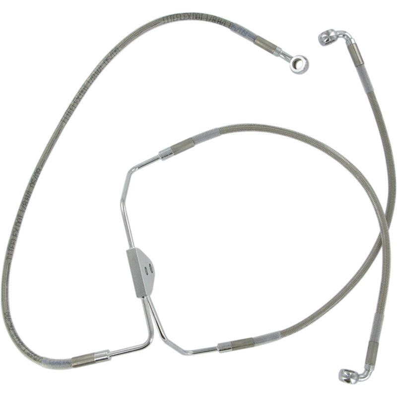 DRAG SPECIALTIES Brake Line -Non ABS Stainless Steel Brake Line Kit