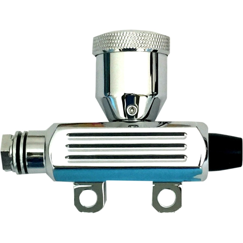 DRAG SPECIALTIES Rear Master Cylinder Kit – Chrome Solo Custom Mini Rear Master Cylinder Kit