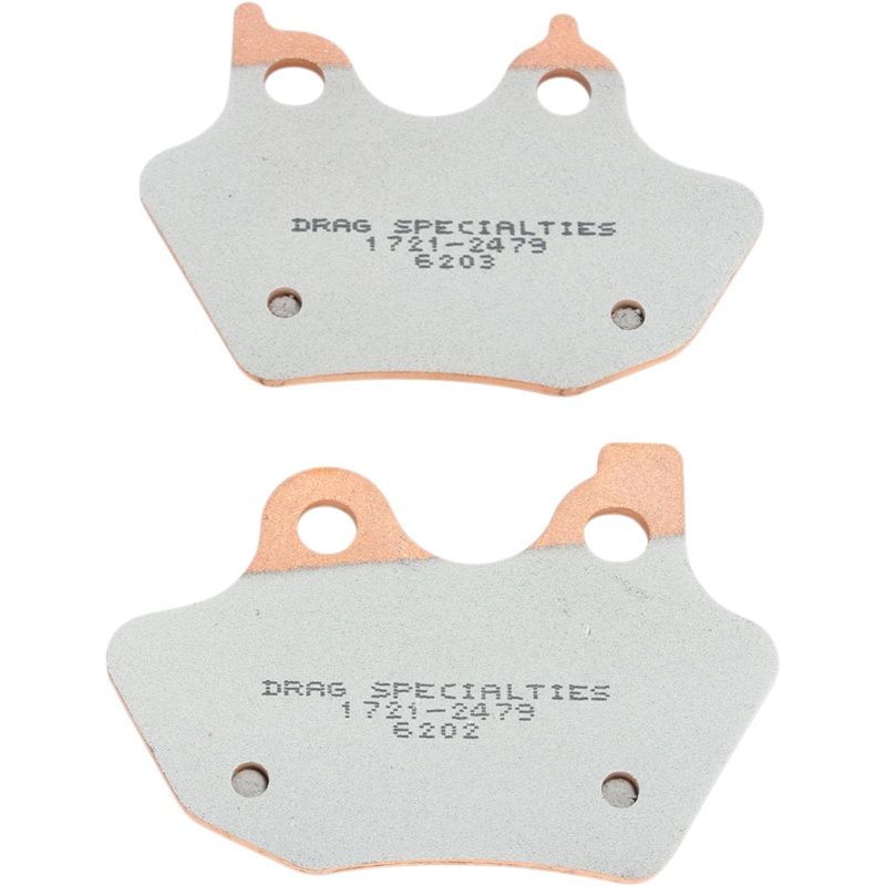 DRAG SPECIALTIES Sintered Brake Pads – Harley-Davidson Sintered Metal Harley/Buell Brake Pads