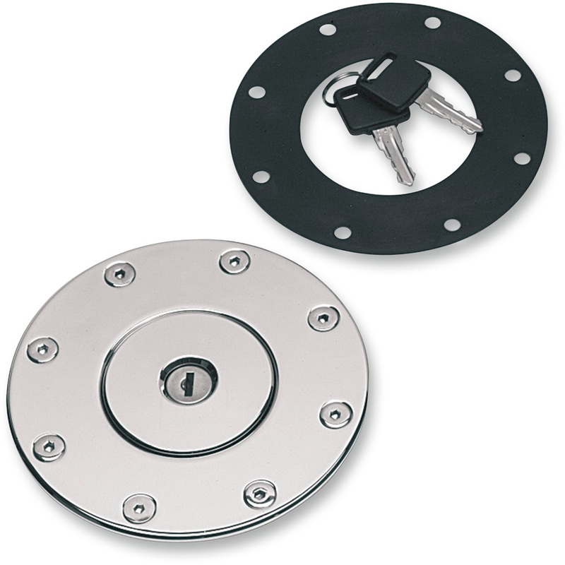 DRAG SPECIALTIES Aero Gas Cap – 120mm – Vented Aero Gas Cap