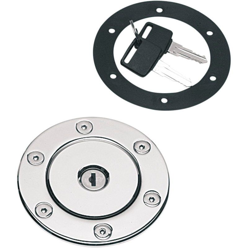 DRAG SPECIALTIES Aero Gas Cap – 95mm – Vented Aero Gas Cap