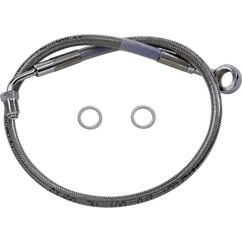 DRAG SPECIALTIES Brake Line – FXFB ’18+ – Stainless Steel Standard Length Brake Line Kit