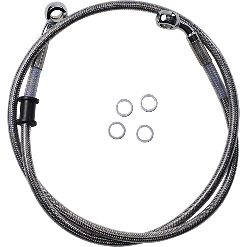 DRAG SPECIALTIES Brake Line – FXLR ’18+ – Stainless Steel Standard Length Brake Line Kit