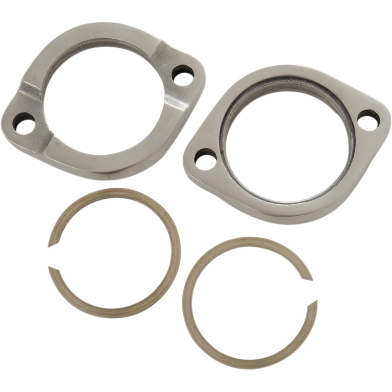 DRAG SPECIALTIES FLANGE EXH MNT 04+ Heavy-Duty Exhaust Flange Kit
