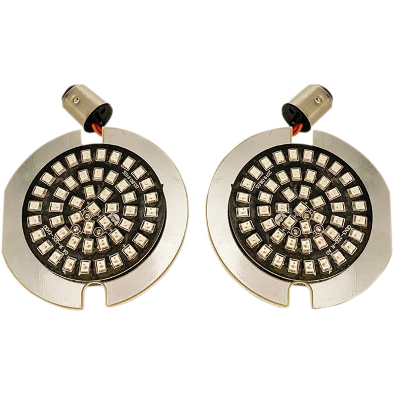 DRAG SPECIALTIES Flat-Style Turn Signal Insert – Red LED Turn Signal Inserts