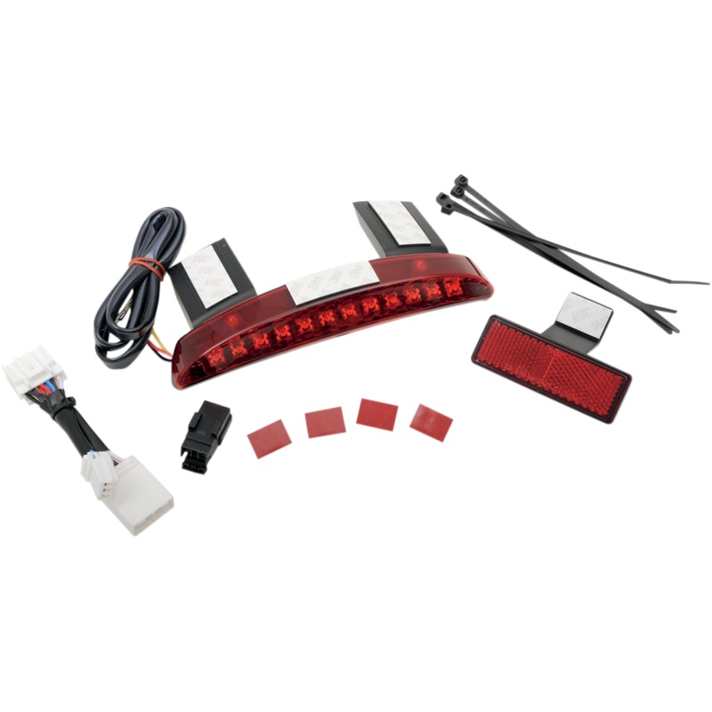 DRAG SPECIALTIES Running/Brake Light Assembly – Red Lens LED Running Light and Brake Light Assembly