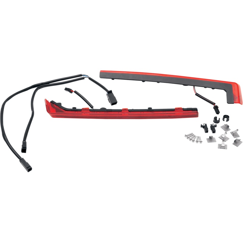 DRAG SPECIALTIES Side Light Kit – Red Lens Tour-Pak Accent Light Kit