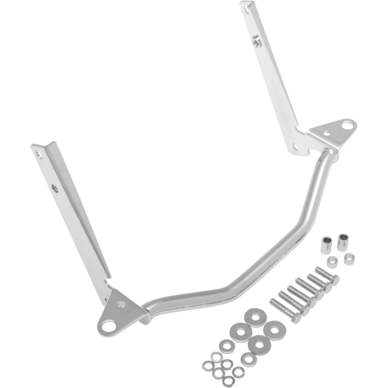 DRAG SPECIALTIES Spotlight Mount – Chrome – ’00-’17 FLSTF Spotlight Bars