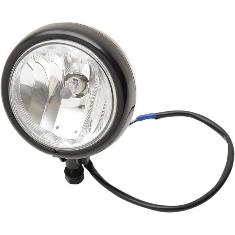 DRAG SPECIALTIES Swivel H8 Spotlight – Black 4-1/2 Spotlights