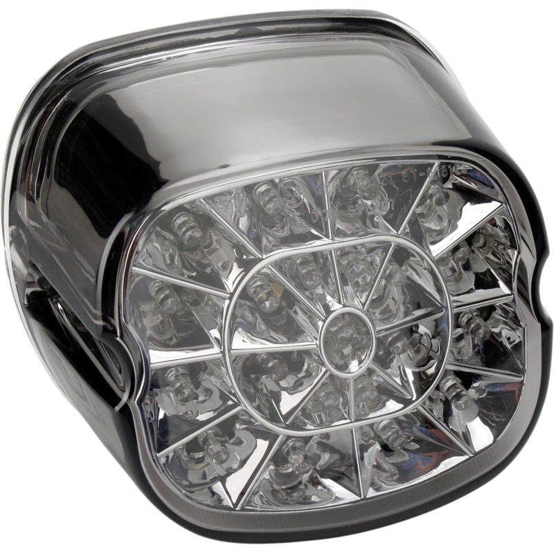 DRAG SPECIALTIES Tailight – Smoke – Bottom Tag Web LED Taillights