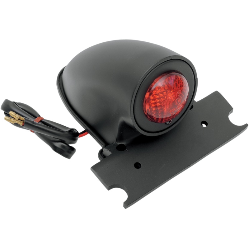 DRAG SPECIALTIES Taillight – Black 50’s Style Chopper Taillight