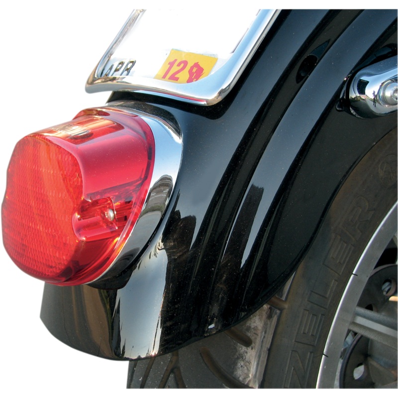 DRAG SPECIALTIES Taillight – Top Tag Light – Red LED Low-Profile Taillight