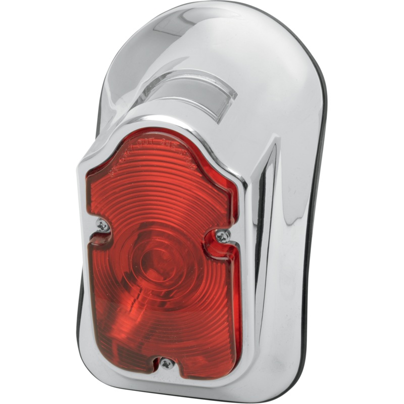 DRAG SPECIALTIES Tombstone Taillight – Top Tag – Red Lens Tombstone Taillight