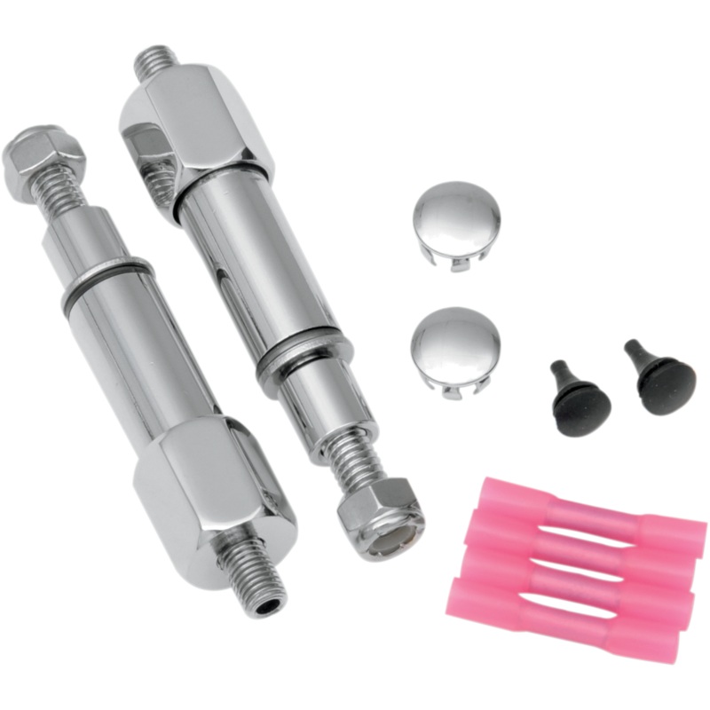 DRAG SPECIALTIES Turn Signal Relocation Kit – ’00-’10 ST Chrome Rear Turn Signal Relocation Kits