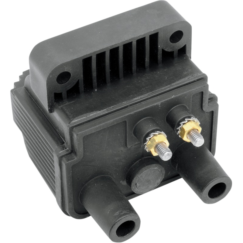 DRAG SPECIALTIES 3 Ohm Mini Ignition Coil 12 Volt Mini Dual-Fire Ignition Coil