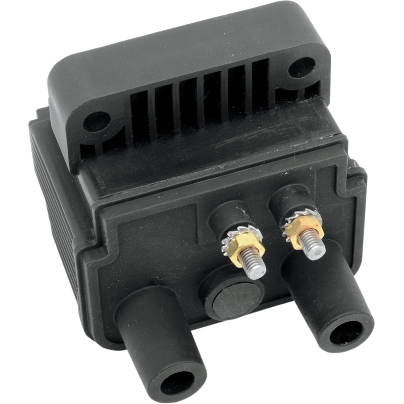 DRAG SPECIALTIES 5 Ohm Mini Ignition Coil 12 Volt Mini Dual-Fire Ignition Coil