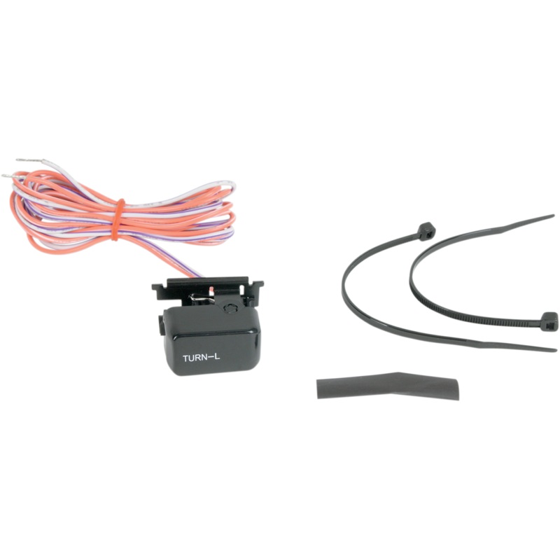 DRAG SPECIALTIES Black Left-Side Turn Signal Switch Kit Handlebar Switch