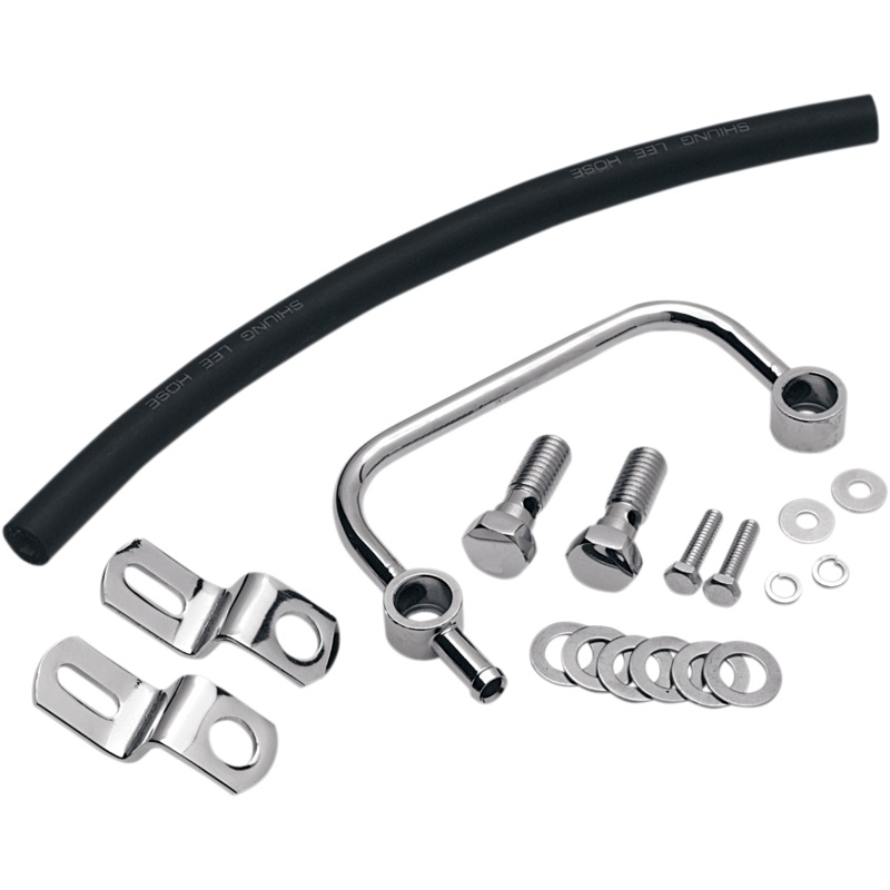 DRAG SPECIALTIES Breather Kit 91-17 XL Crankcase Breather Kit