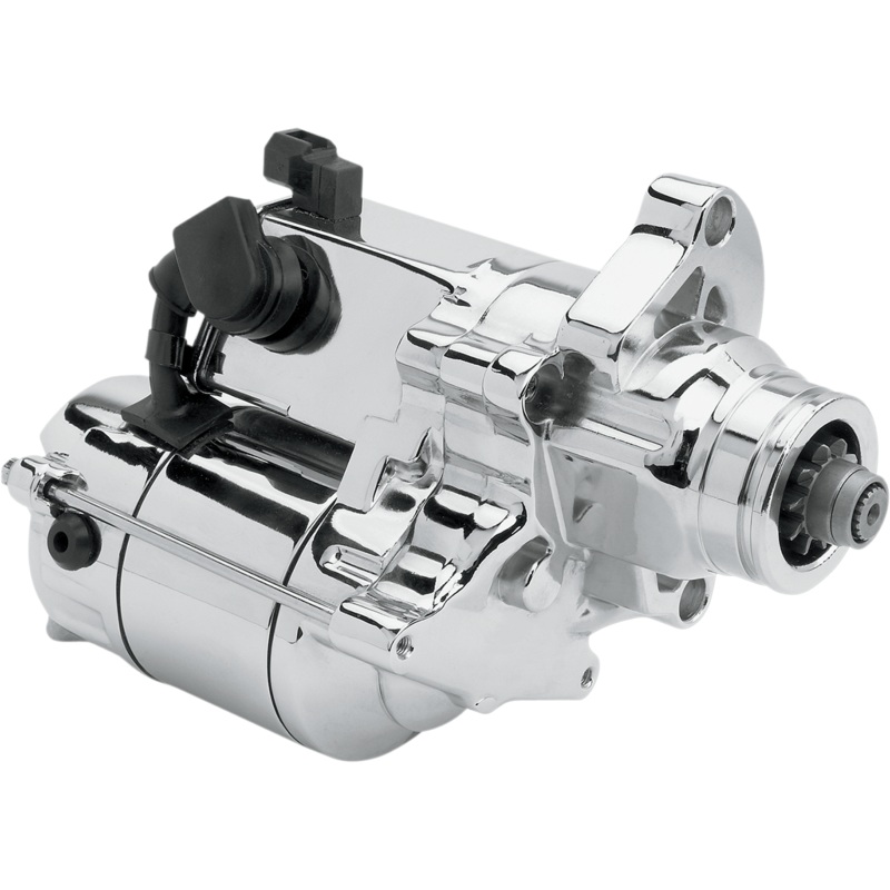 DRAG SPECIALTIES Chrome 1.4 Kw Starter 1.4kW High-Performance Starter Motor