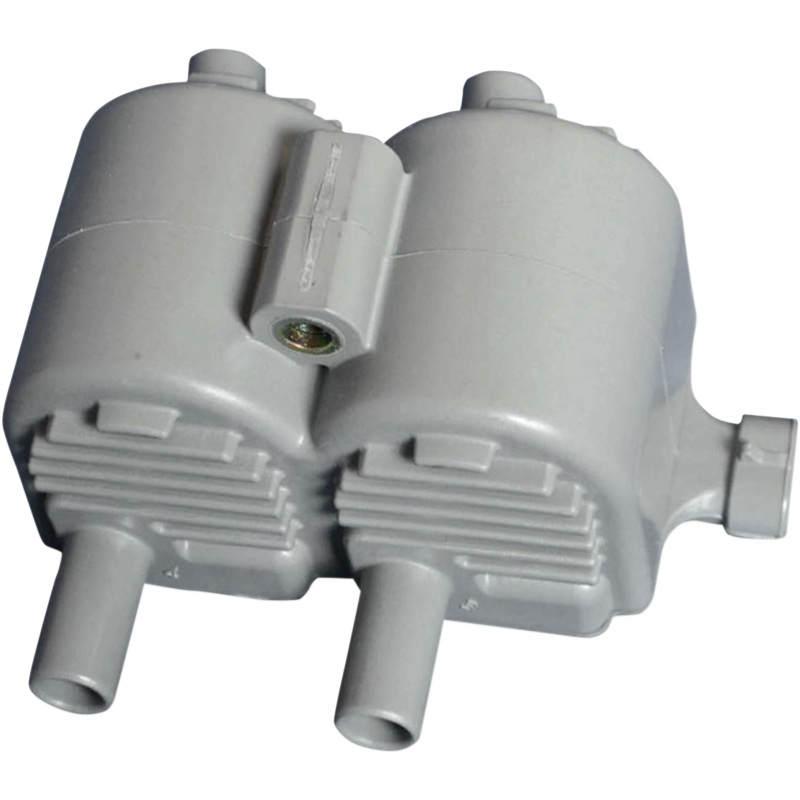 DRAG SPECIALTIES Dual-Fire Ignition Coil – Harley Davidson – Gray Single-Fire and Dual-Fire Ignition Coil