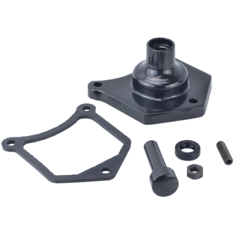 DRAG SPECIALTIES Solenoid End Cover – Starter Button – Gloss Black Solenoid End Cover/Starter Buttons