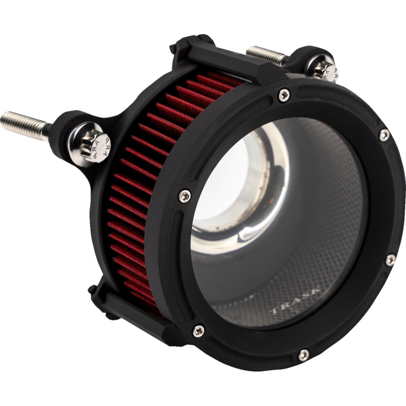 TRASK Assault Charge High-Flow Air Cleaner Kit – Black TM-1024BK