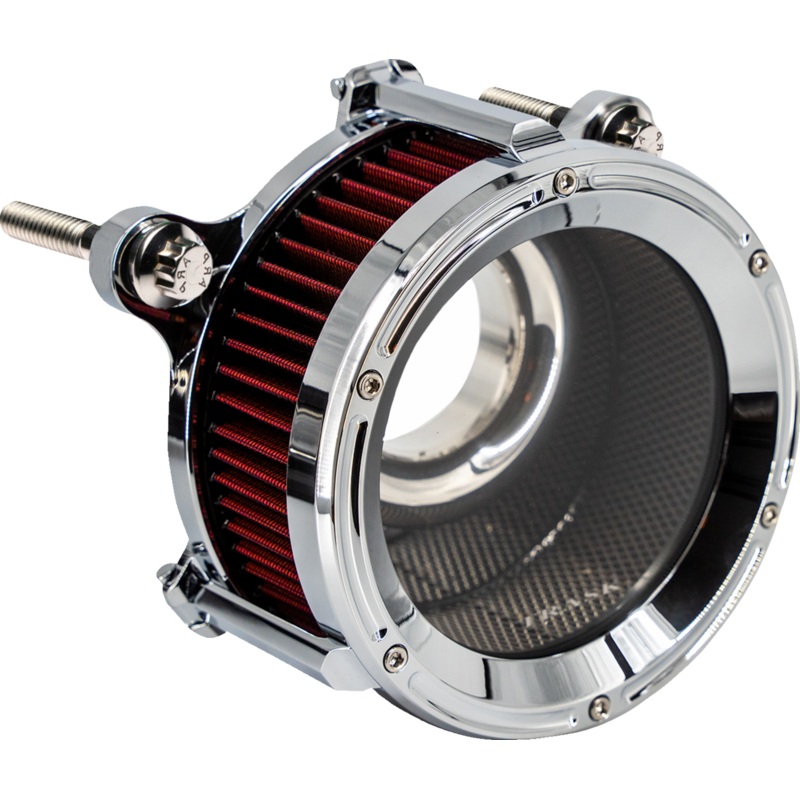 TRASK Assault Charge High-Flow Air Cleaner Kit – Chrome TM-1024CH